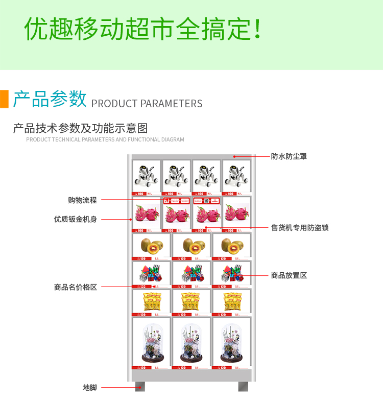 優(yōu)趣生活自動(dòng)售賣(mài)機(jī) 20門(mén)副柜 綜合 成人 醫(yī)療機(jī)(圖6)