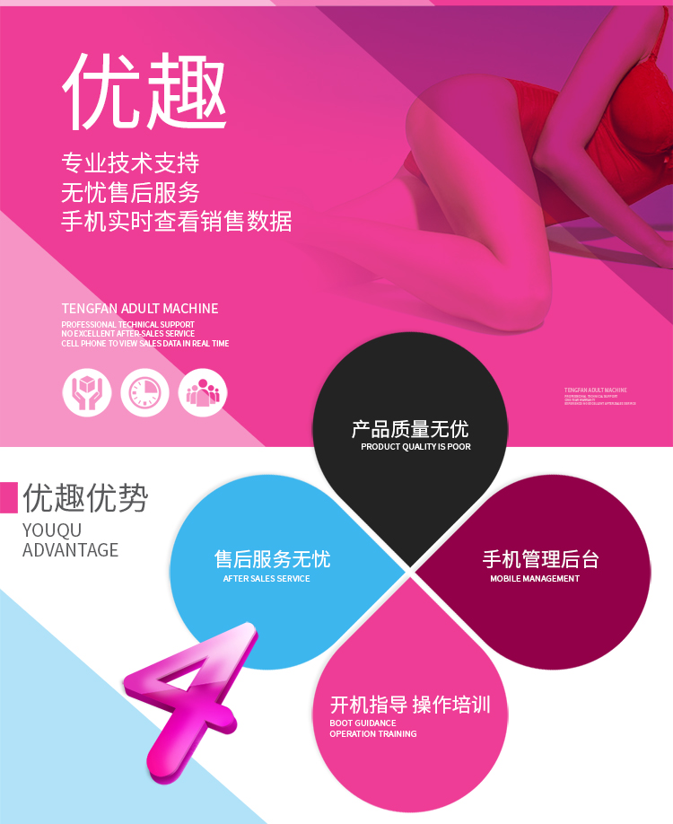 優(yōu)趣生活自動售賣成人用品機(jī) 情趣用品無人新零售(圖2)